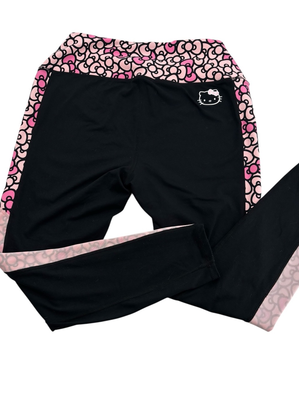 Torrid Hello Kitty Black Pink Athletic Leggins Sz. 1X 14/16 - Picture 4 of 9